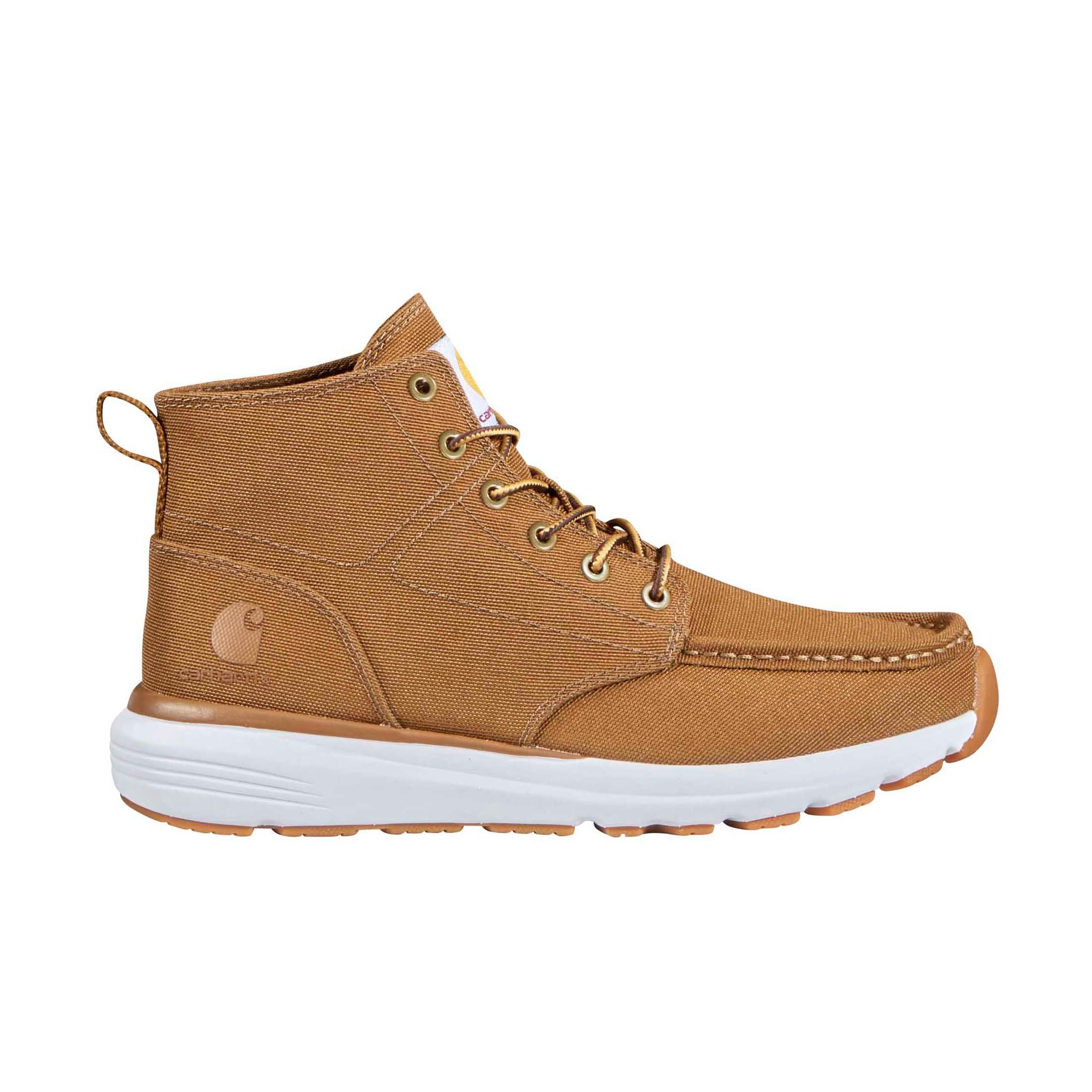 Carhartt Haslett Moc Toe Canvas Chukka Soft Toe "Brown" Men's Shoe